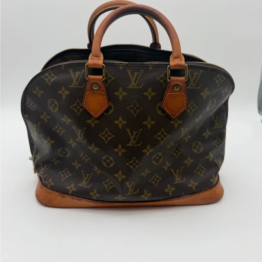 Louis Vuitton Alma PM Monogram Canvas‎ Satchel – Authentic LV